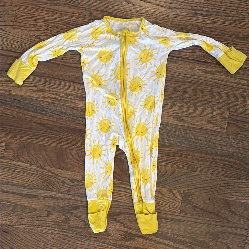Little Sleepies Sunshine Yellow Kids One Piece
